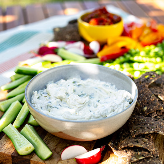 Vegan Cream Cheese & Gluten Free Crackers