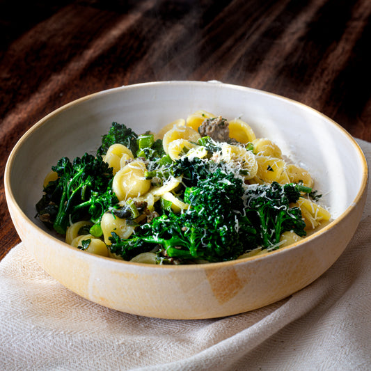 Pasta with Sausage & Greens