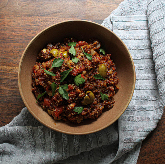 Ima's Quick Vegan Quinoa.