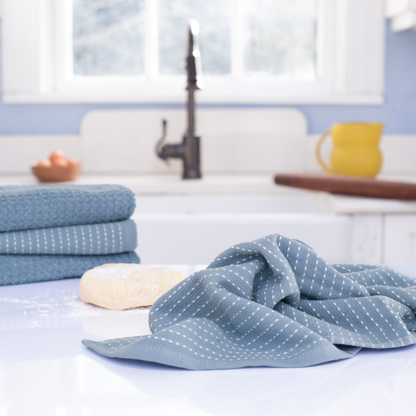 Mixed Basic Kitchen Towel Set - Borage