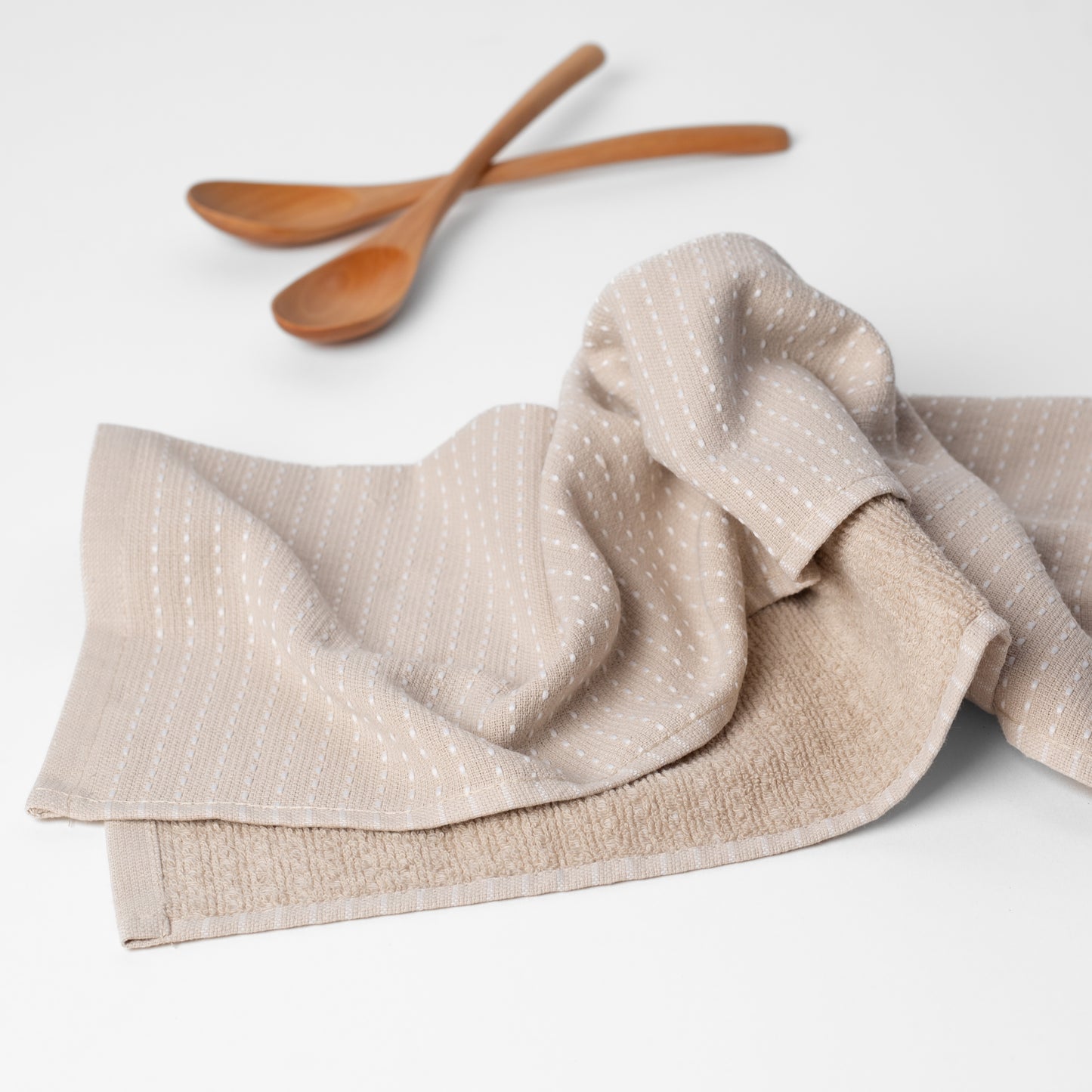 Mixed Basic Kitchen Towel Set - Flax