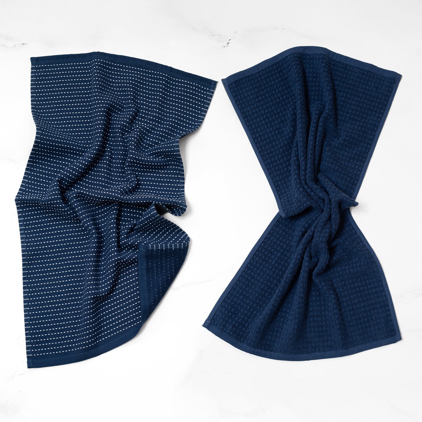 Mixed Basic Kitchen Towel Set - Blueberry