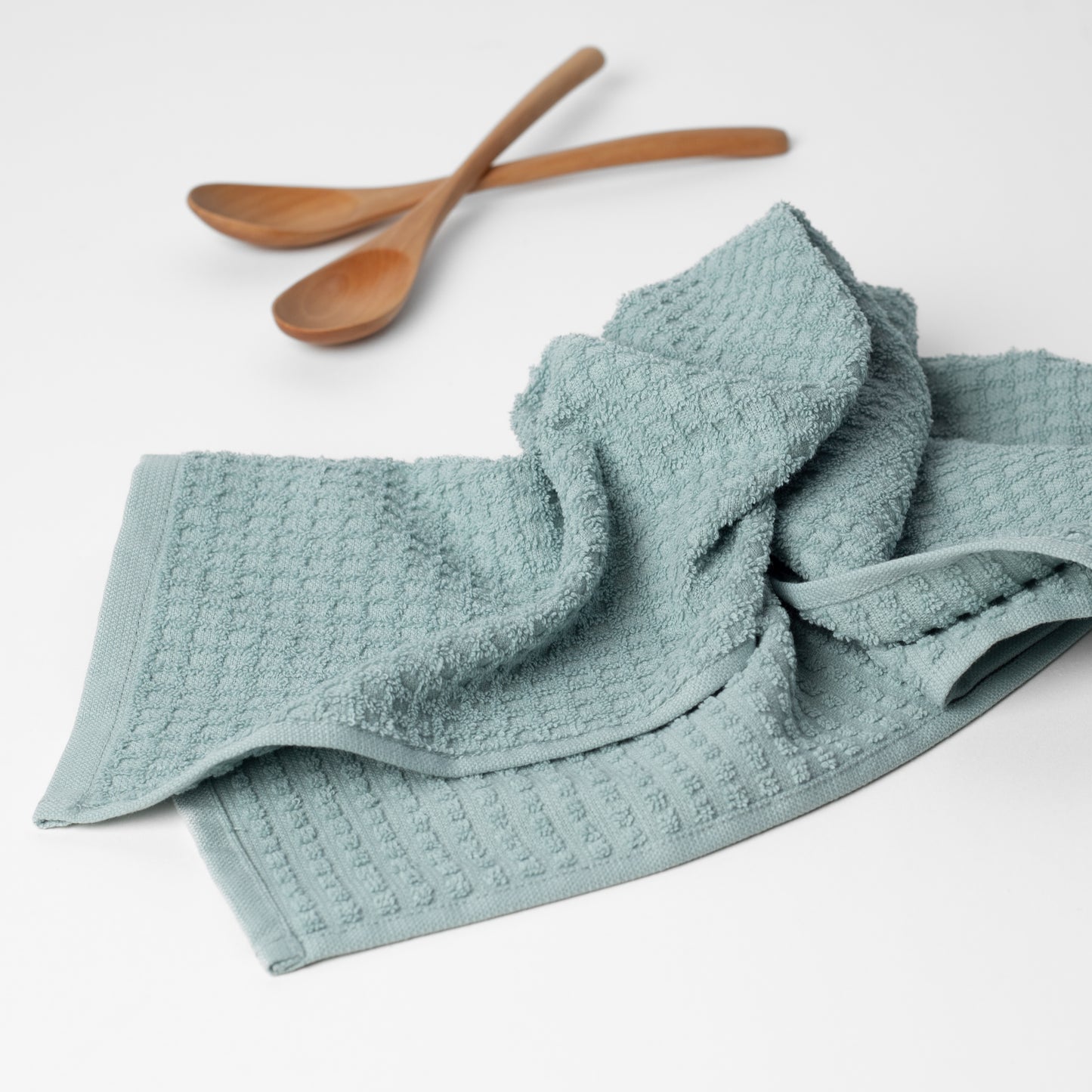 Mixed Basic Kitchen Towel Set - Blue Maize