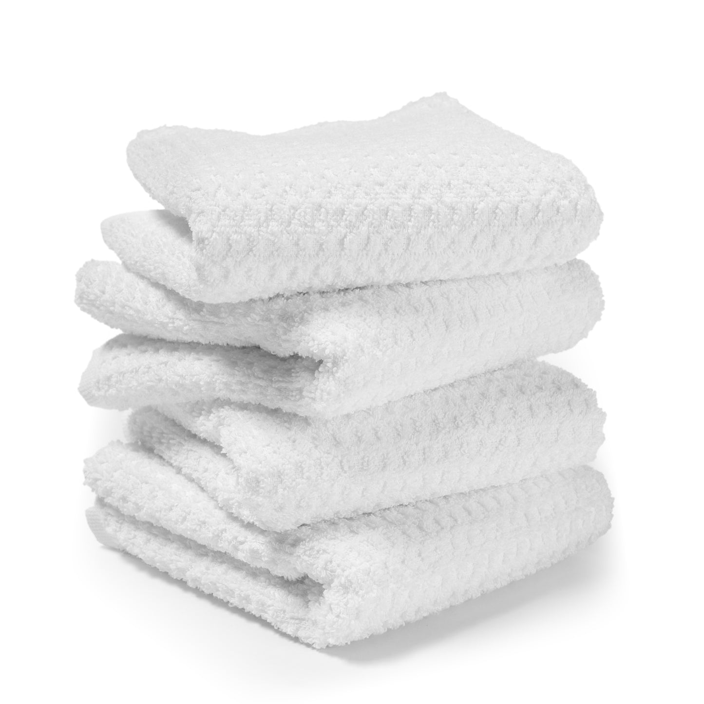 White Basic Check Kitchen Towel
