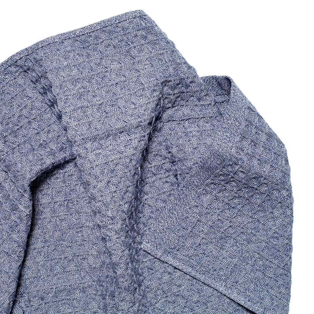 Waffle Hand Towel 3 pc set Slate