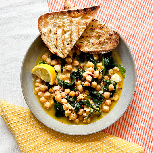 Chickpea and Spinach Stew/Mezze