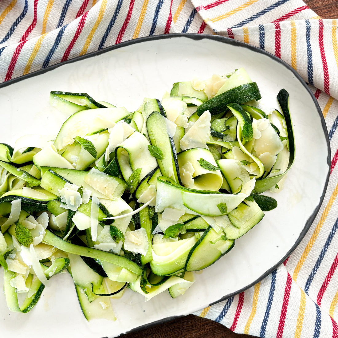 Zucchini Ribbons Salad