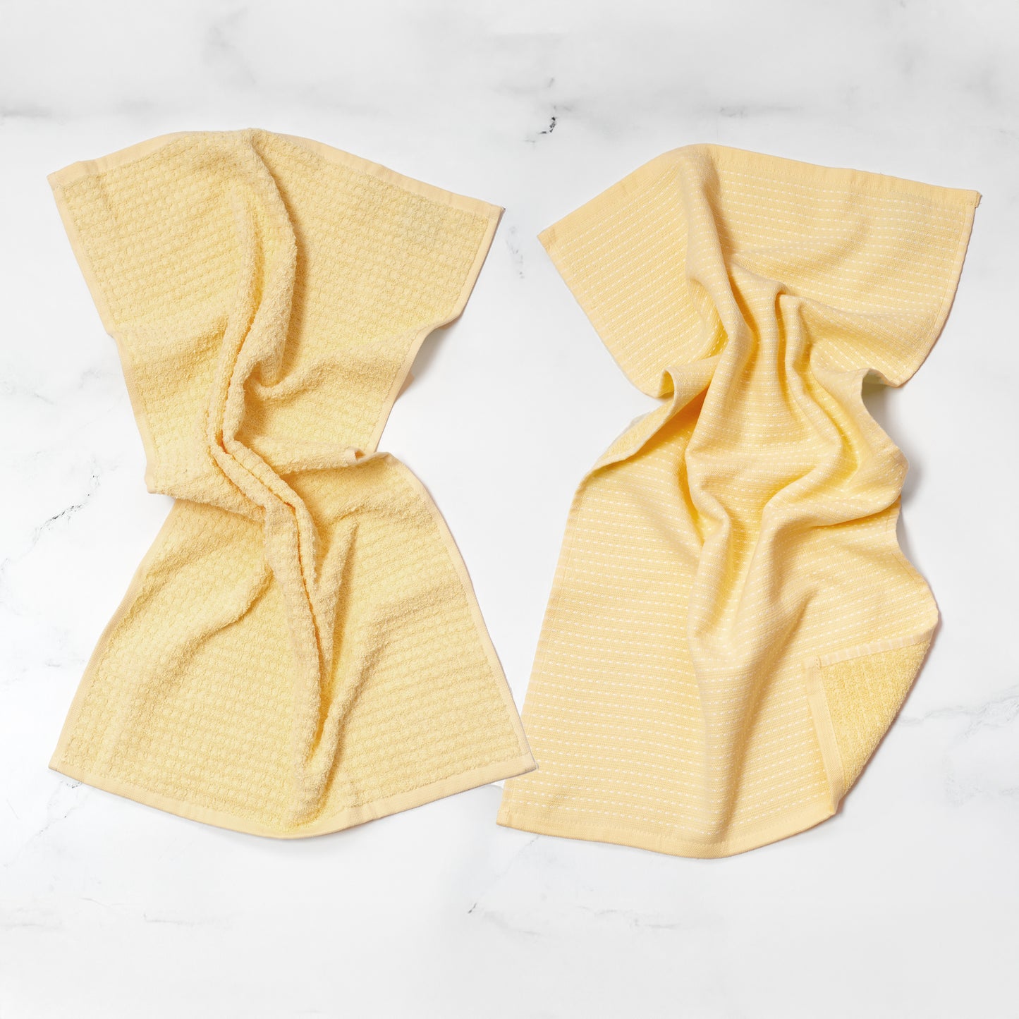 Mixed Basic Kitchen Towel Set - Lemon Drop