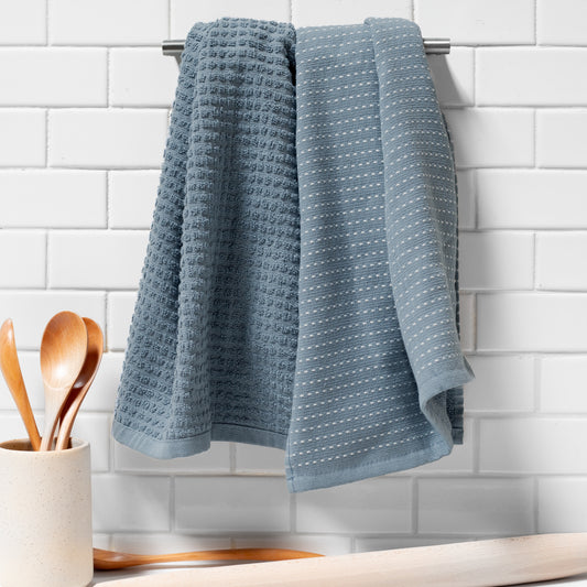 Mixed Basic Kitchen Towel Set - Borage