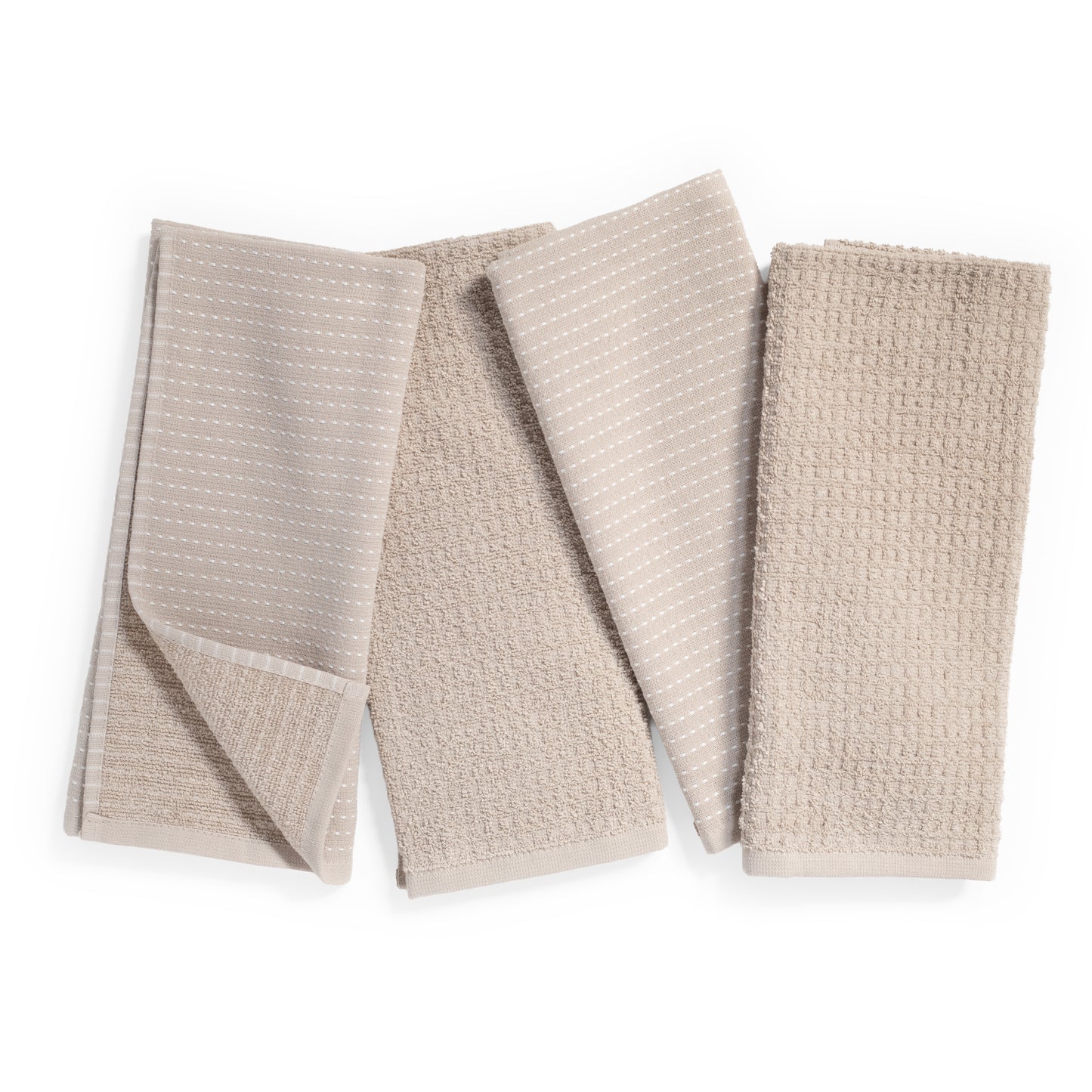 Mixed Basic Kitchen Towel Set - Flax