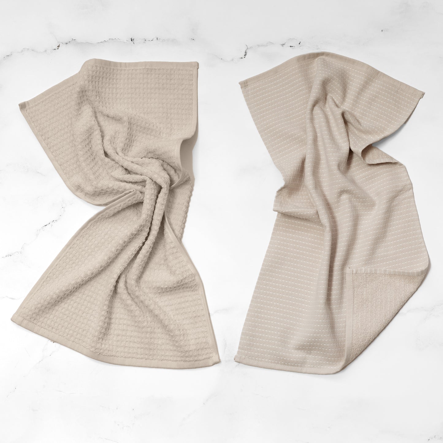 Mixed Basic Kitchen Towel Set - Flax
