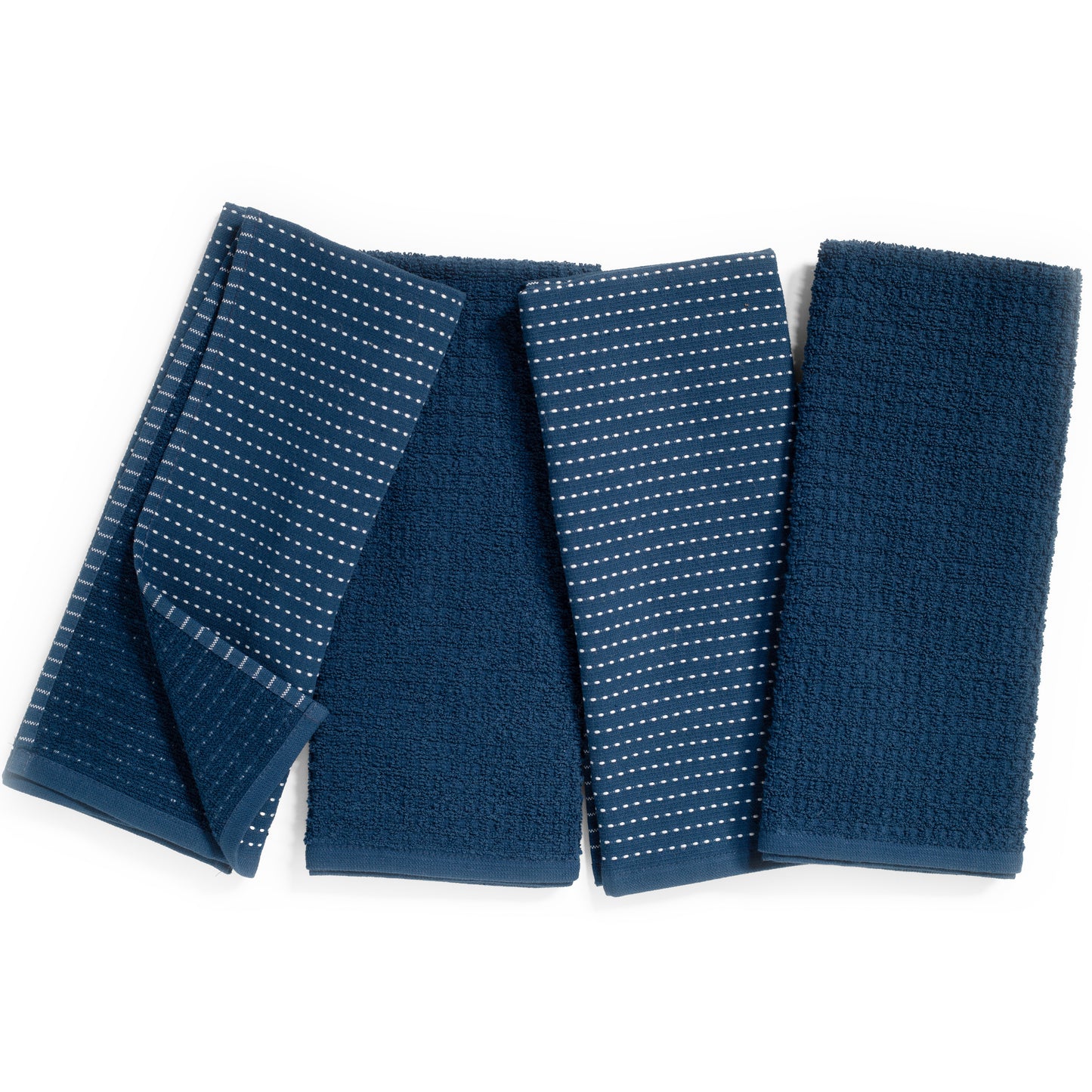 Mixed Basic Kitchen Towel Set - Blueberry