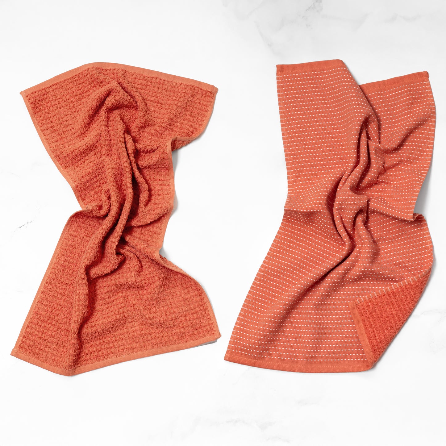 Mixed Basic Kitchen Towel Set - Papaya