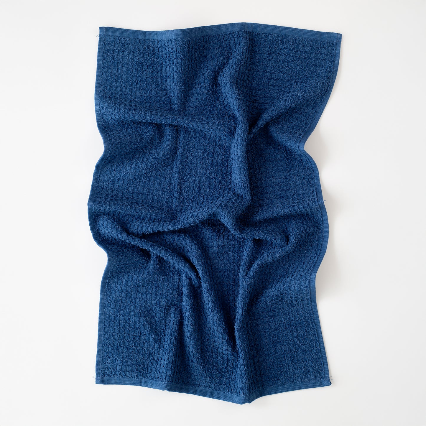 Mixed Basic 6 piece Kitchen Towel Set - Elderberry Blue and White