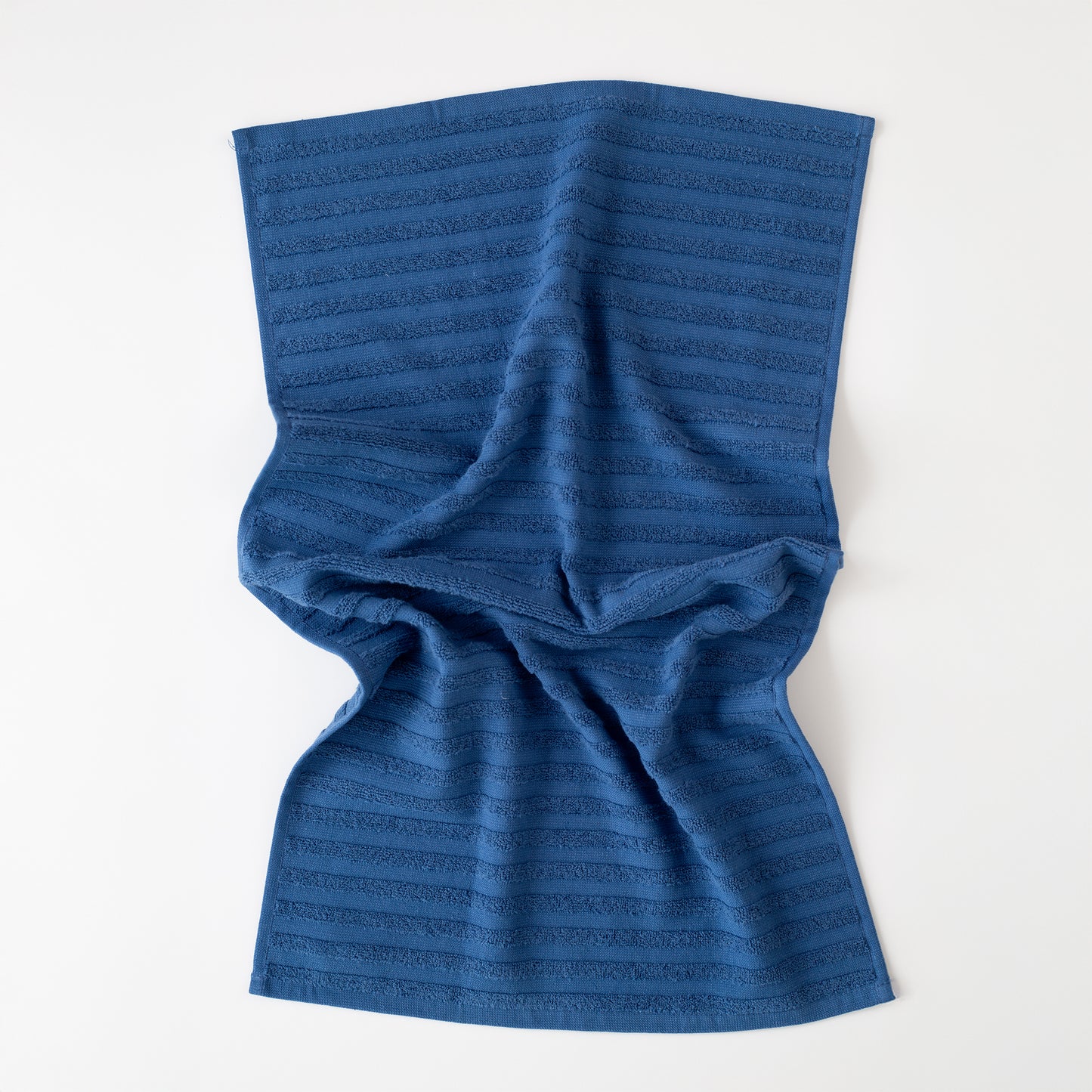 Mixed Basic 6 piece Kitchen Towel Set - Elderberry Blue and White