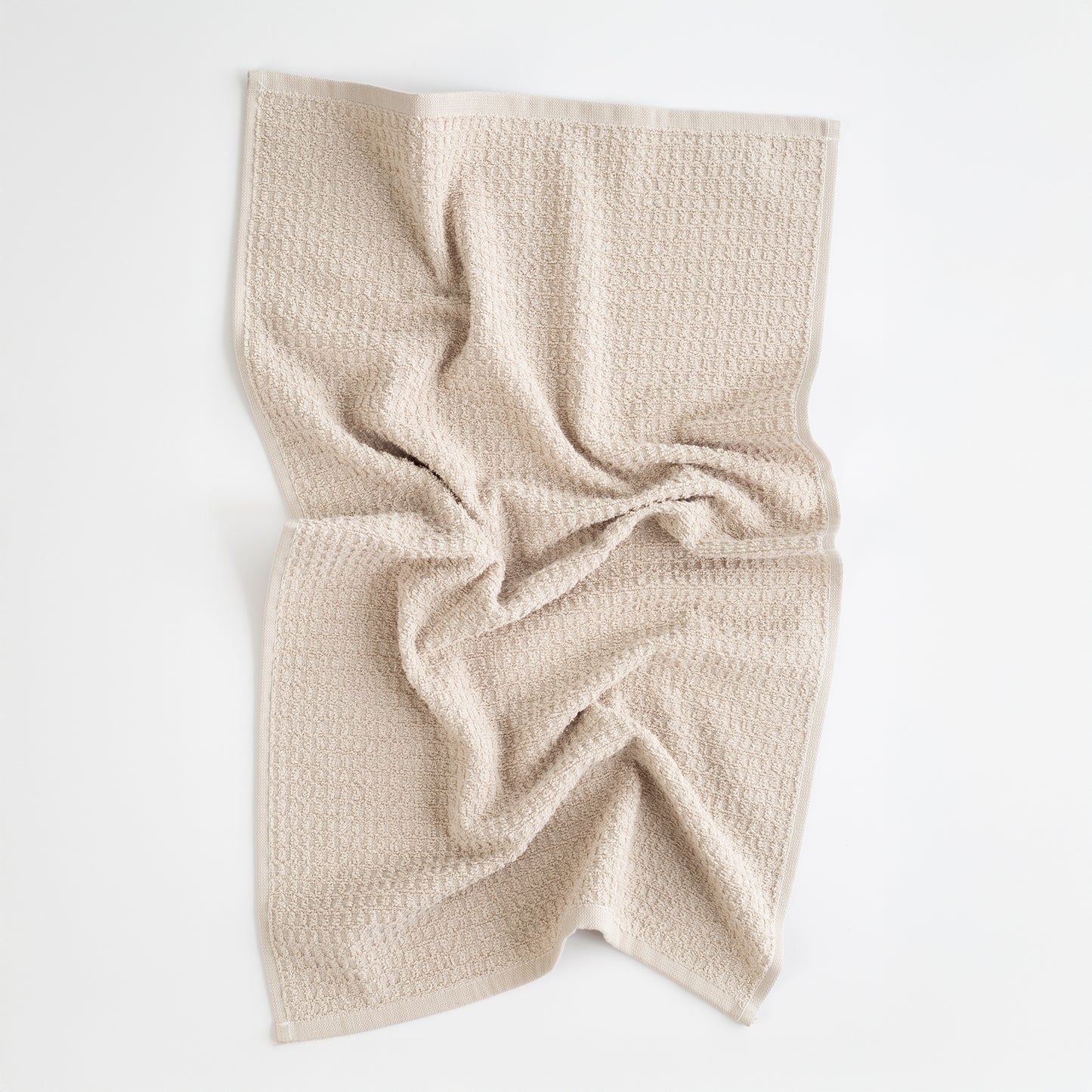 Mixed Basic 6 piece Kitchen Towel Set - Linen Brown and White