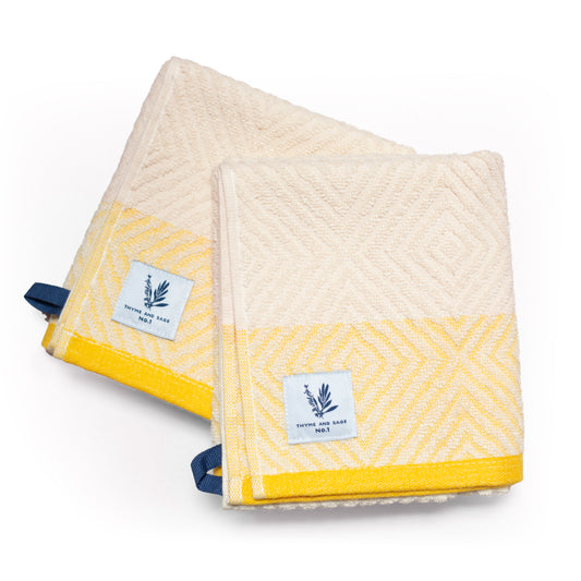 Towel/Kit Design Cleaner Set Saffron