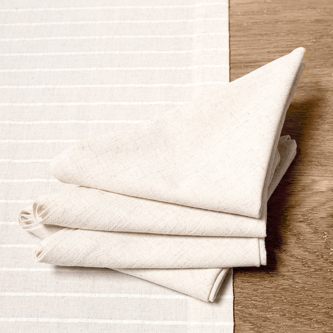 Linen Napkins Set of 4 / Set of 4 6 8 or 12 Washed Handmade Linen