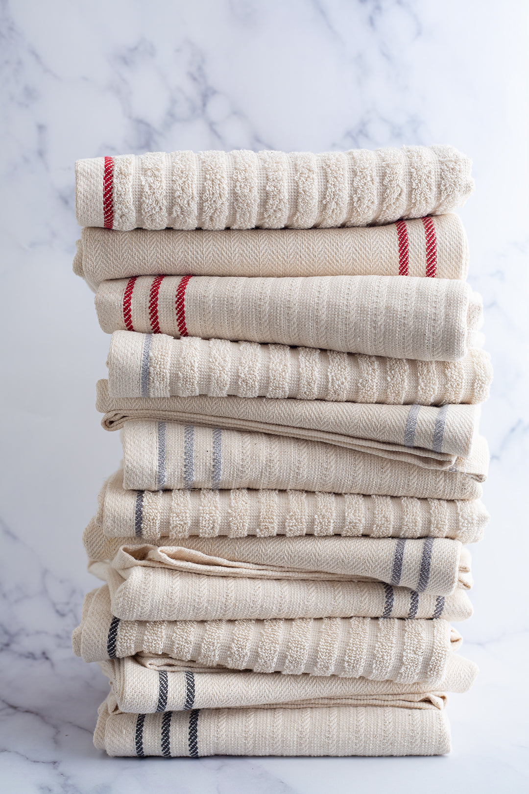THYME SAGE 4x KITCHEN TOWELS set Made in Turkey 16x26 100% Premium Cotton  NEW